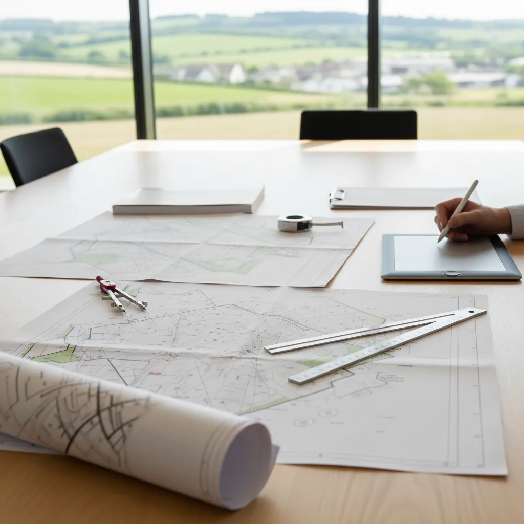 Large Scale Maps UK: Which Planning Map Scale to Order for Larger Sites