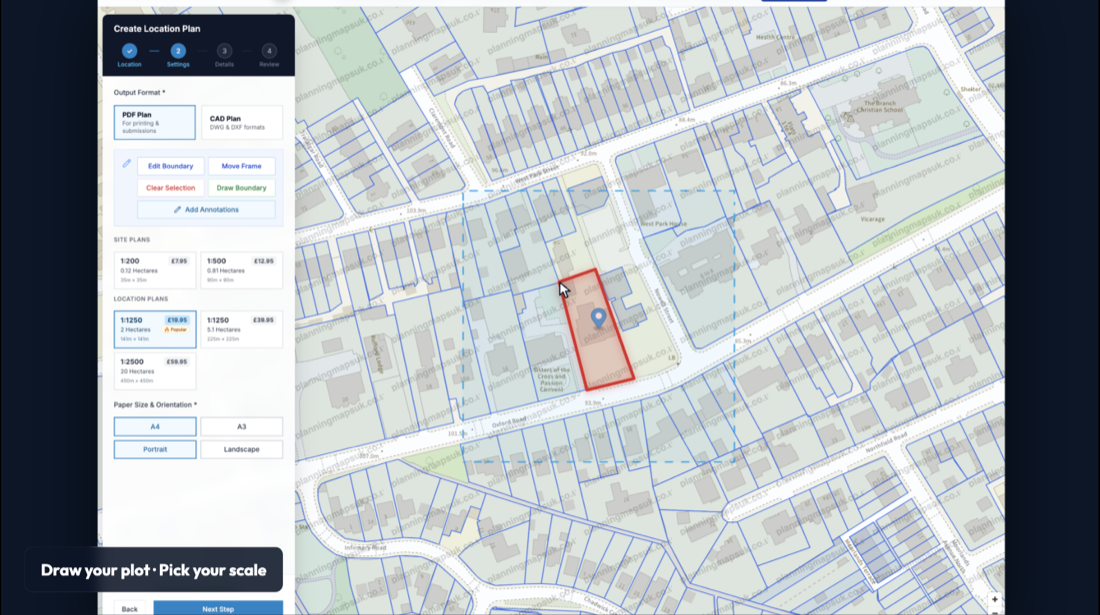 PlanningMapsUK product demo preview